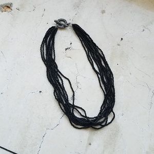 Multiple strings necklace